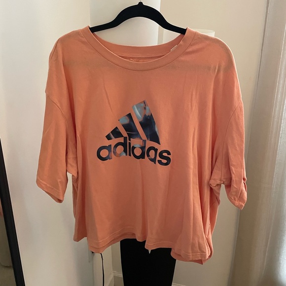 NWOT Adidas cropped tee 3x - Picture 1 of 4